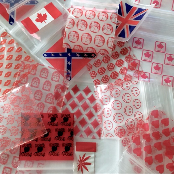 1515 1.5” x 1.5” Apple 200 Bags 50 Designs - Picture 6 of 16